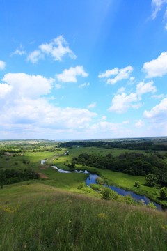 Степная река